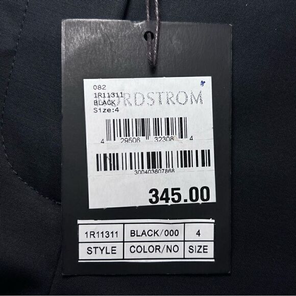 Alexander Wang High Waist Tapered Trouser in Black - Picture 3 of 5